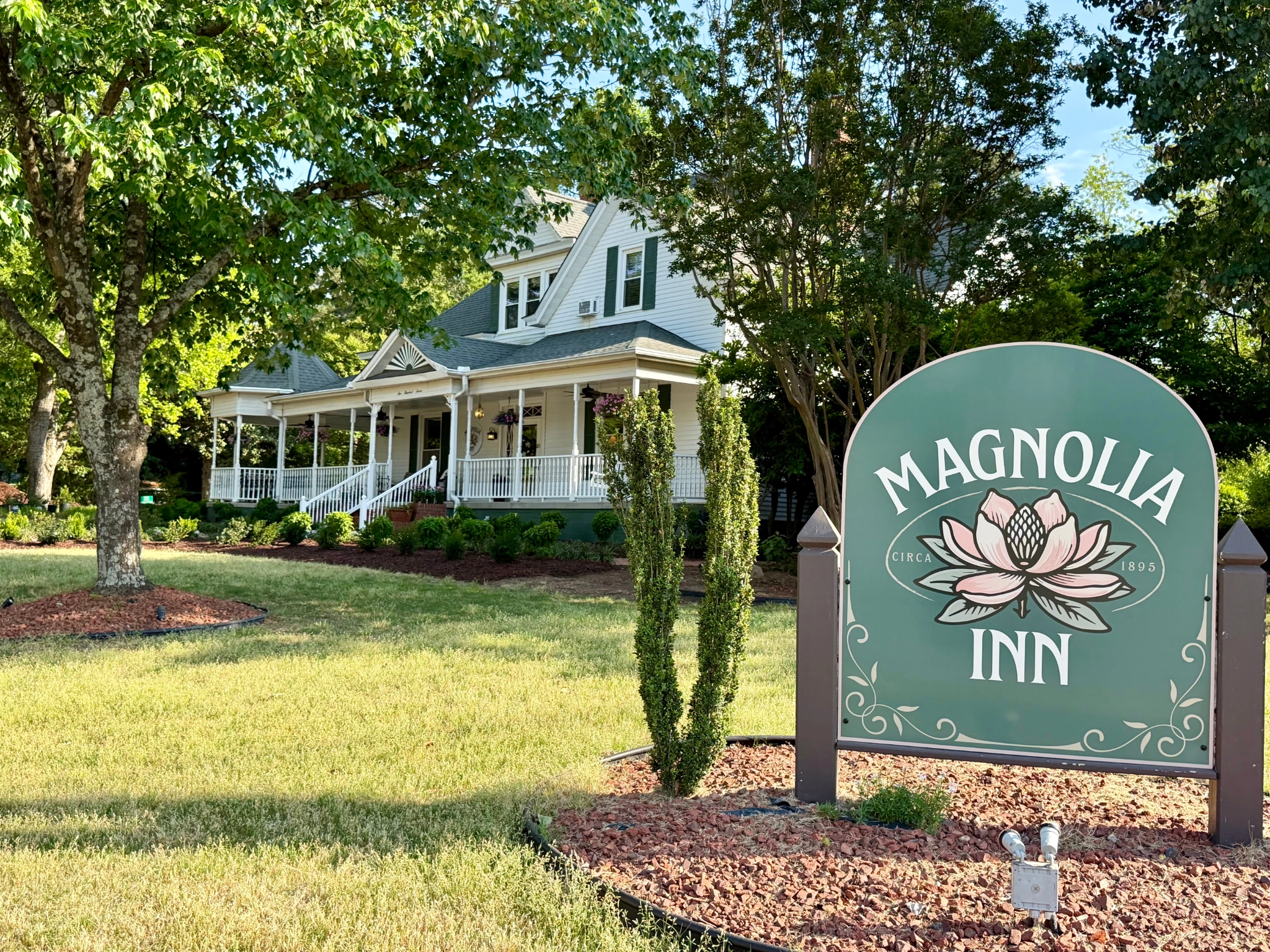 A photo of the sign
